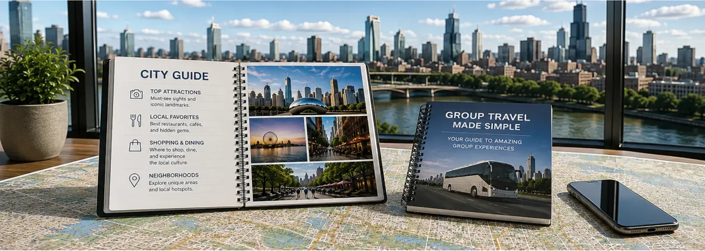 Manhattan skyline representing local group transportation planning